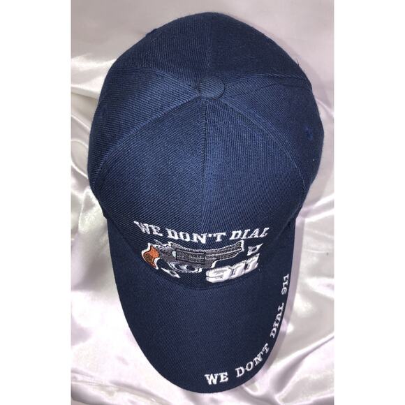 Hat We Don't Dial 911 Embroidered Firearm Bullet Holes 2nd Amendment - Picture 7 of 9